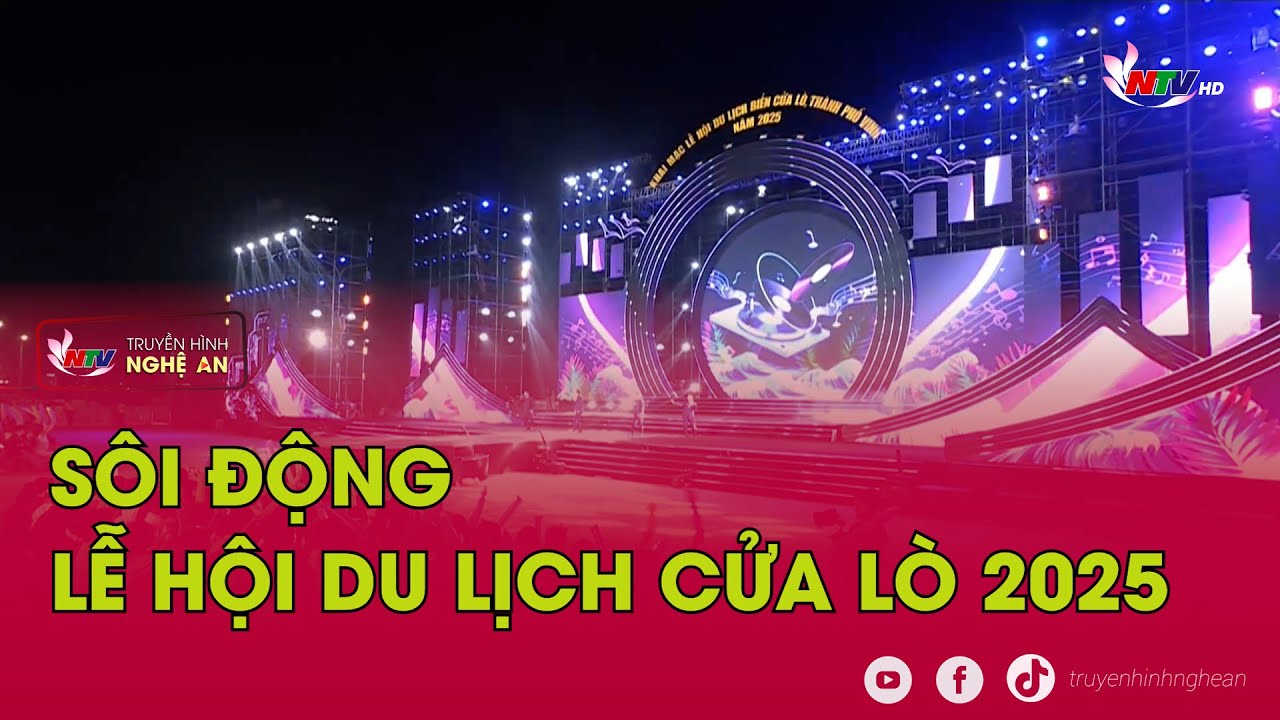 Sôi động Lễ hội du lịch Cửa Lò 2025